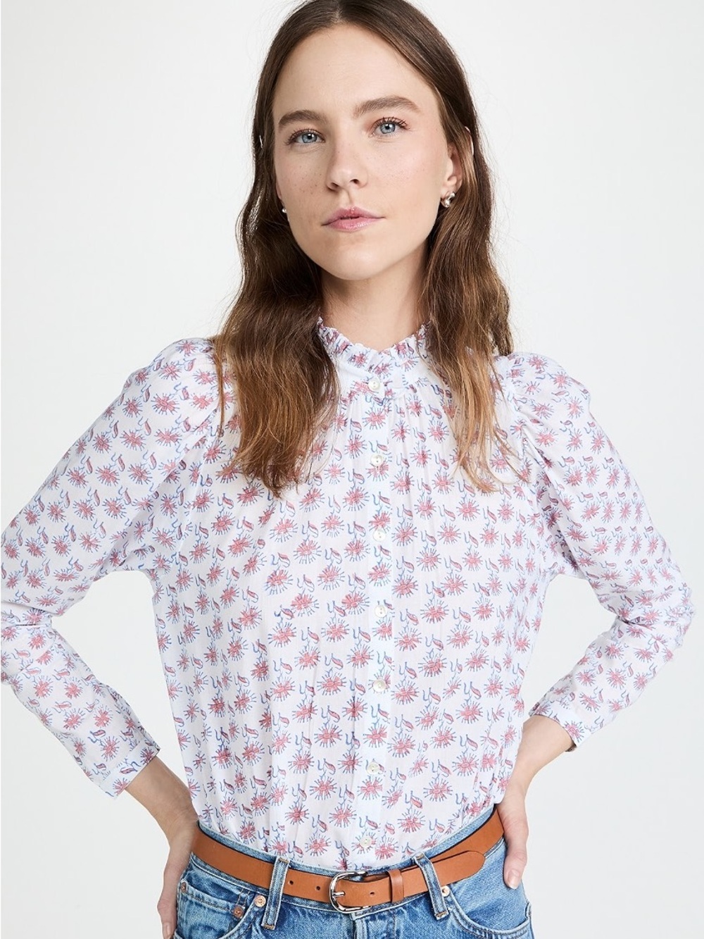 ALIX OF BOHEMIA Annabel Pink Violet Shirt